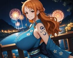 ai_generated clothing female female_only magiskuwa nami_(one_piece) one_piece