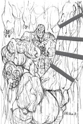 balls bara big_balls big_penis boner costume cum d_ron_r erection excessive_cum hyper_balls hyper_penis male male_only marvel marvel_comics monochrome muscles muscular penis solo solo_male spider-man spider-man_(series)