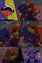 anthro anthro_on_anthro bassilixxx23 catnap_(poppy_playtime) comic critters_(poppy_playtime) dogday_(poppy_playtime) poppy_playtime smiling_critters