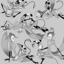 blitzo (helluva boss) from helluva boss by danidrawsandstuff