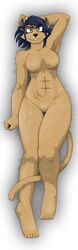 absurd_res angela anthro catzk3 dakimakura_design felid feline female gungear hi_res humanoid mammal