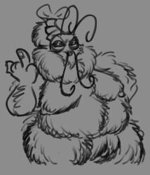antennae beard big_ass big_belly big_breasts big_butt big_nipples big_thighs cuntboy cuntboy_only dandy's_world dandys_world fat fat_ass fat_butt fat_male furry furry_male furry_only gatorsnakes hairy hairy_male hairy_pussy huge_pussy huge_thighs man_boobs middle_finger shrimp shrimpo_(dandy's_world) tagme