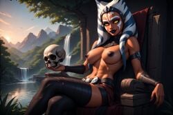 ahsoka_tano ahsoka_tano_(imperial) ai ai-created ai_art ai_generated calm clone_wars evil female female_only horny_female sith sith_lady star_wars zniwiarz