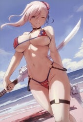 miyamoto musashi (fate) from fate (series) by kakeku
