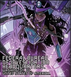 galacta marvel official_art javier_tartaglia federica_mancin gail_arakawa convenient_censoring stasis_tank wet_body black_hair asian_female female_only tubes laboratory floating crown breastplate medium_breasts naked_female