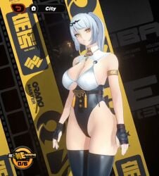 ai_generated animated big_ass big_booty big_butt bubble_butt female_only high_heels hoyoverse johnny2x4posts paag shorter_than_one_minute solo solo_focus tagme thicc thick thick_thighs twerk twerking video yellow yixuan_(zenless_zone_zero) zenless_zone_zero