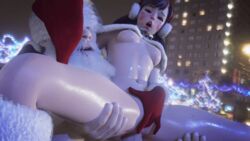 1boy 1boy1girl 1girls 3d alternate_costume anal anal_penetration anal_sex animated areola blender bouncing_breasts christmas d.va exhibitionism exposed_breasts faceless_male female gif gloves huge_ass kinkykatt3d large_ass large_breasts large_penis light-skinned_female light-skinned_male light_skin looking_pleasured loop makeup male masturbation nipples on_top open_mouth outside overwatch pale-skinned_female pale-skinned_male pale_skin partially_clothed_female penis reverse_cowgirl_position riding riding_penis santa_claus santa_costume sex shiny_skin snow wide_hips