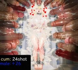 arms_behind_head begging begging_for_cum breasts_bigger_than_head bukkake cock_hungry cock_worship covered_in_cum cum_dump cum_explosion cum_on_breasts cum_on_face cum_puddle cum_shower cum_slave cumdump dominant_male excessive_cum female_submissive helpless helpless_female huge_breasts huge_cock huge_cumshot imminent_cumshot laying_on_back lewd looking_pleasured lying_on_back no_escape pleasure_face public_use restrained restrained_female restrained_legs seductive_look sex_slave surrounded_by_penis surrounded_by_penises unknown1919 waiting_for_cum waiting_for_cum_in_mouth wanting_cock wanting_cum