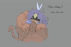 oneshot alula_(oneshot) niko_(oneshot) fellatio cum ejaculation ejaculation_between_breasts