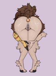 anthro bent_over bodily_fluids border_collie butt butt_heart buttplug canid canine canis collie cum cum_drip cum_on_butt domestic_dog dripping ejaculation female female_only genital_fluids genitals heart_symbol herding_dog hi_res lauren_(leonzawolf) mammal nude pastoral_dog pawpads paws plug_(sex_toy) praise_da_booty_(meme) presenting presenting_hindquarters prosthetic prosthetic_arm prosthetic_limb raised_tail sex_toy sheepdog solo story story_in_description tail unknown_artist vulva