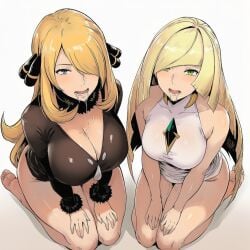 cynthia (pokemon) from gamefreak by leo dawg
