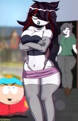 bitch bitchy character_in_background comedy_central crossover eric_cartman female female_focus goth goth_girl jaiden jaiden_animations jaidenanimations jaidens_mom prostitute prostitution slutty_female south_park theanonyms youtuber