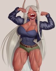 mirko from boku no hero academia by helspree