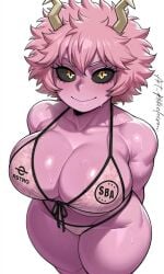 mina ashido from boku no hero academia by robicleison
