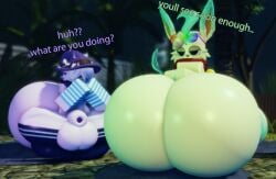 hyper hyper_ass hyper_butt hyper_hips hyper_thighs huge_ass huge_butt huge_thighs huge_hips furry anthro 3d 3d_(artwork) male male_only side_view front_view from_side roblox robloxian roblox_studio shorksenjoyer femboy gay hyper_penis hyper_balls huge_cock huge_balls sheath