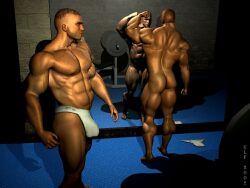 2002 3d archived_source bara dated gay male male_only muscular original tagme ulf_raynor yaoi