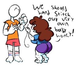 1boy 1girls 2d 2d_(artwork) anon anonymous_male asking asking_for_baby ass ass_bigger_than_head ass_cleavage ass_crack ass_focus bald_male barefoot big_ass big_boobs big_breasts big_hips big_thighs blue_shirt blush blushed blushed_face blushing blushing_female blushing_profusely boobs boobs_and_butt_pose booty booty_focus booty_shorts breasts breasts_bigger_than_head brown_hair butt_crack chubby chubby_ass chubby_female clothed clothed_female clothed_female_clothed_male clothed_male clothed_male_clothed_female color colored colored_sketch colorful couple couple_(romantic) couple_love cute cute_face cute_female dialogue diastrail doll doll_girl eyebrows eyebrows_visible_through_hair eyeless_male female female_focus fluffy_hair gloomy_gloria hips hips_wider_than_shoulders light-skinned_female light-skinned_male light_skin living_doll living_sex_toy long_hair loving loving_aura loving_couple loving_gaze loving_smile milf mommy mommy_kink more_at_source motherly motherly_figure mouthless_male mspaint needle no_sex no_shoes oc orange_shirt pale-skinned_female pale-skinned_male pale_skin pink_eyes purple_shorts red_shorts shirt short_sleeved_shirt short_sleeves shorter_female shorts shortstack shortstack_female sketch smaller_female smile smiling socks soft soft_ass soft_breasts soft_skin softcore stitch_(sewing) stitches sweet talking talking_to_another text thicc thick thick_ass thick_eyebrows thick_hips thick_thighs thighs thighs_bigger_than_head thread twitter twitter_link wanting_a_family white-haired_male white-skinned_female white_background white_skin wholesome