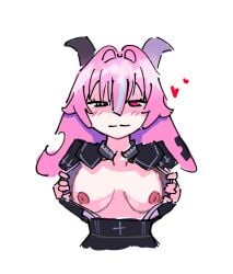 fam_sour_(drunken_goddess_reflux) drunken_goddess_reflux boobs flashing flashing_breasts drunk tagme fam_sour
