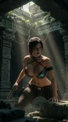 lara croft from tomb raider by metal 01