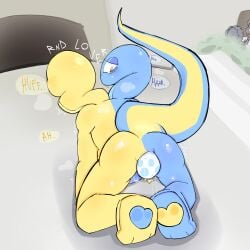 2_heads all_fours anal_fluids completely_nude crying_with_eyes_open diphallia diphallism egg_laying g&r_(toons_universe) guido_and_rossum_(toons_universe) heavy_breathing looking_back male naked naked_male oviposition panting rnd_lover roblox roblox_game snake snake_boy snake_penis snake_tail tail_up toons_universe