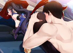 mona (genshin impact) from genshin impact by akchu