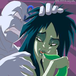 extreme_ghostbusters forced ghostbusters hair_grab hair_pull kylie_griffin sageman tentacle zone