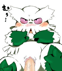 00s 2009 abomasnow colored female fur human interspecies looking_at_viewer male male_pov nintendo penis pixiv830550 pokemon pokemon_(species) pov pov_eye_contact sex sketch tagme vulva