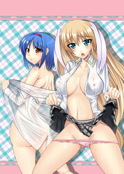 little_busters! nishizono_mio tagme tokido_saya