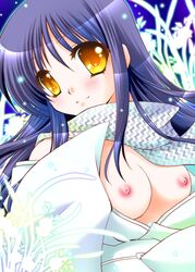 clothing huge_eyes nurarihyon_no_mago small_breasts tagme yuki_onna