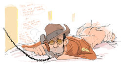 anal baru partially_clothed sniper_(team_fortress_2) spy_(team_fortress_2) team_fortress_2 text yaoi