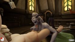 1boy 3d animated auril_(artist) blood_elf draenei female gif male tagme world_of_warcraft