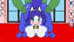 1girls 2d 2d_animation anal anal_sex animated anthro ass blue_body blue_fur blue_hair blue_tail brothel canid ear female fox fox_tail fur furry game_cg green_eyes krystal lizard lizardman multicolored_body multicolored_fur nintendo nymphomania_fantasy_town penetration sex short_hair slut star_fox tagme tail tail_accessory tribal two_tone_fur unifox_game_studio video video_game video_games whie_fur white_body whore