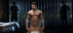 3d 3d_model alpha_male animated aroused_by_another arrogance arrogant behind_bars brown_eyes brown_hair censored censored_penis cocky cocky_smile criminal daemoncollection disrespect flexing gay gay_anal gay_domination gay_male gay_sex human imprisoned imprisonment inmate inmates jail_cell light-skinned_male light_skin looking_at_viewer male man_on_top masculine middle_finger mosaic_censoring mp4 muscular muscular_male narcissism no_sound oc original_character pale_skin pixelated_penis prison prison_bitch prison_guard prison_guard_position prison_sex prisoner rude_gesture smiling smirking video yaoi