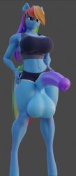rainbow dash (mlp) from my little pony by funsizedfox