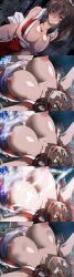 ahe_gao angry armpits artist_request bare_shoulders blank_eyes blush body_heat breasts brown_eyes brown_hair censored cleavage clenched_teeth collarbone curvy defeated electric_baton electric_shock electricity electro electroshock_weapon electrostimulation erect_nipples fatal_fury female female_only forced_orgasm gloves hair_ornament highres hips huge_breasts human imminent_electrostimulation japanese_clothes kimono king_of_fighters legs lightning long_hair mai_shiranui mitsuki_no_nanoka nipples open_clothes open_kimono ponytail pussy saliva shock shocked shocking sideboob snk solo sparks spread_legs stun_baton stun_gun surprised sweat tagme taser tears tied_hair tongue tongue_out torn_clothes wide_hips