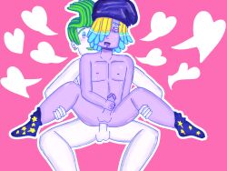 2boys anal_sex gay gay_sex kid_ritz_(trolls) male/male male_only ritzneer socks sweatdrop toony trolls trolls_band_together veneer_(trolls)