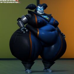 1girls 4k ai_generated bbw belly big_ass big_belly big_breasts breasts curvy curvy_female curvy_figure fat female female_only helga_(ratchet_and_clank) highres huge_thighs large_breasts machine massive_thighs matronai_(artist) obese obese_female overweight overweight_female patreon patreon_username pinup ratchet_and_clank robot solo solo_female solo_focus sony_interactive_entertainment ssbbw stable_diffusion thick thick_ass thick_hips thick_thighs twitter_username video_games voluptuous wide_hips