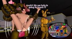 2boys 3d 8-bit anal anal_fuck anal_sex animatronic ball bear bear_mask bonnie_masked_bully bunny_mask chica_masked_bully covering_another's_eyes covering_eyes covering_face crying crying_child_(fnaf4) crying_male cum cum_while_penetrated cumshot ejaculation erection erection_in_panties eyes_covered five_nights_at_freddy's five_nights_at_freddy's_4 fox_mask foxy_bro fredbear_(fnaf) freddy_masked_bully fredmike fredrick_(fnaf) fritz_smith gay gay_anal hands_free_ejaculation handsfree_ejaculation human_penetrated jeremy_fitzgerald legs_held_open male male/male male_penetrated mark_(fnaf) michael_afton multiple_boys noncon penis rabbit rape robot_on_human simon_(fnaf) source_filmmaker spread_legs spring_bonnie spring_bonnie_(fnaf) teenager yaoi yuuki_momofox