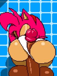 amy_rose angelauxes animated ass assjob buttjob clothing covered_buttjob cum cumshot female fur furry green_eyes hot_dogging hotdogging infinite_cum looking_back loop male male/female panties panties_aside penis penis_in_panties pixel_art seductive_look sega short_hair short_playtime sonic_(series)