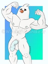 1boy abs anthro balls belly_button biceps carrot epic_games erection fortnite furry genitals male male_only mouthless muscular naked nipples penis pose posing presenting presenting_penis seductive_look showing_off simple_background snow snowman snowmando_(fortnite) solo tagme thick_thighs veiny_penis wackytoonbear white white_body white_penis