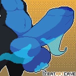 1:1 1boy animated anthro ball_fondling balls batartcave big_balls big_penis bouncing_balls caressing_testicles charizard genitals gif huge_balls huge_cock humanoid male male_only mega_charizard_x nintendo owen_(jonhy2g) penis pixel_art pokémon_(species) pokemon short_playtime solo