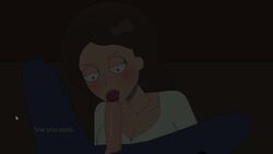 1boy 1girls adult_swim animated blowjob blush breasts brown_hair clothed cross_necklace cum cum_in_hand cаrtoon deepthroat english_text eye_contact female ferdafs lipstick long_hair longer_than_30_seconds milf morty_smith necklace no_sound oral penis rick_and_morty rick_and_morty:_a_way_back_home smile sеxy tagme throat_barrier tight_throat tricia_lange unseen_male_face video