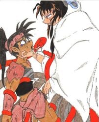 inuyasha koga naraku trainer trainer_(artist) yaoi