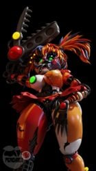 3d animatronic baby_(fnafsl) circus_baby circus_baby_(fnaf) cosmic_trance female female_domination female_only five_nights_at_freddy's peachrot robot robot_girl scrap_baby scrap_baby_(cosmic_trance) scrap_baby_(fnaf)