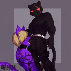 meowscles (fortnite) from epic games by blackbear
