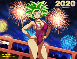 1girls 2020 artist_name ass ass_focus back back_view bare_shoulders beach biceps big_ass big_butt breasts bubble_ass bubble_butt busty butt_focus curvaceous curves curvy curvy_body curvy_female curvy_figure curvy_hips dat_ass deviantart dragon_ball dragon_ball_super female female_focus female_only female_solo fireworks fusion green_eyes green_hair hand_on_hip hands_on_hips hips hourglass_figure kefla legendary_super_saiyan leotard looking_at_viewer looking_pleasured lord_jackson_art muscles muscular muscular_female new_year new_years_eve potara_earrings potara_fusion purple_leotard saiyan shiny shiny_ass shiny_hair shiny_skin shoulders smile smiling smiling_at_viewer solo solo_female solo_focus spiky_hair standing super_saiyan super_saiyan_2 thick thick_ass thick_hips thighs watermark white_nail_polish white_nails wide_hips