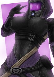 quarian from mass effect by impracticalart