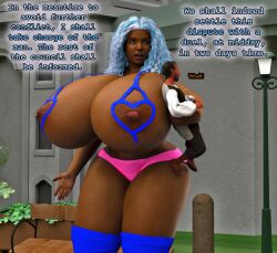 1boy 1boy1girl 1girls 3d amazon ass big_ass big_breasts bigger_female bottom_heavy breasts brown-skinned_female brown_body brown_skin bust busty chest cleavage curvaceous curvy curvy_figure dark-skinned_female dark_skin digital_media_(artwork) enormous_ass enormous_breasts eyebrows eyelashes eyes female female_focus giant_ass giant_breasts giantess gigantic_ass gigantic_breasts hair hips hourglass_figure huge_ass huge_breasts human hyper hyper_ass hyper_breasts jack_(silentsamurai20) large_ass large_breasts legs lips massive_ass massive_breasts mature mature_female mini_giantess niyah_(silentsamurai20) original original_character original_characters shorter_male silentsamurai20 size_difference smaller_male tall_female tall_girl taller_female taller_girl thick thick_hips thick_legs thick_thighs thighs top_heavy top_heavy_breasts upper_body voluptuous voluptuous_female waist wide_hips