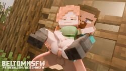 1boy 1boy1girl 1girls 3d alex_(minecraft) anal anal_sex animated beltomnsfw big_breasts blender blender_(software) blender_eevee blue_eyes carrying carrying_partner detailed_background erect_penis eye_contact female forced horny_female leg_grab legs_up male mine-imator minecraft moan moaning moaning_in_pleasure moans public public_sex sex sound spread_legs square_head steve_(minecraft) tagme video