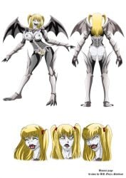 ass black_lips body_modification character_sheet claws comic corruption death_note huge_ass huge_breasts lip_expansion locofuria misa_amane monster nipples onyx-studios post_transformation pussy reference_image reference_sheet sharp_teeth slit_pupils thick_thighs thighhighs transformation wide_hips wings